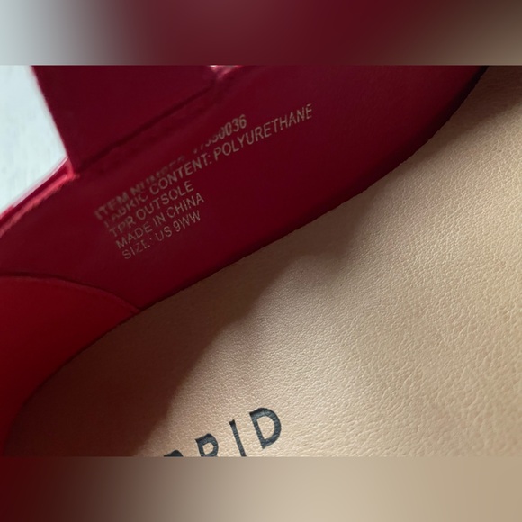 Torrid Red MARY JANE flat Shoes 9WW - Picture 5 of 5